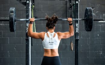 Photo Weightlifting bar